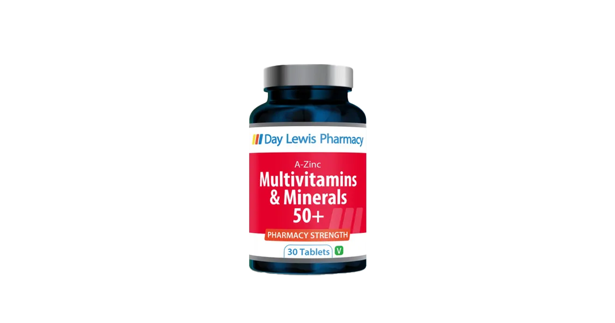 Day Lewis Multivitamins & Minerals 50+ Tablets Pack of 30