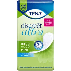 TENA Discreet Mini Pads Pack of 20