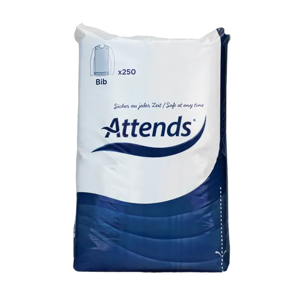 Attends Disposable Bibs Pack of 250