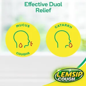 Lemsip Mucus Cough & Catarrh Oral Solution 180ml