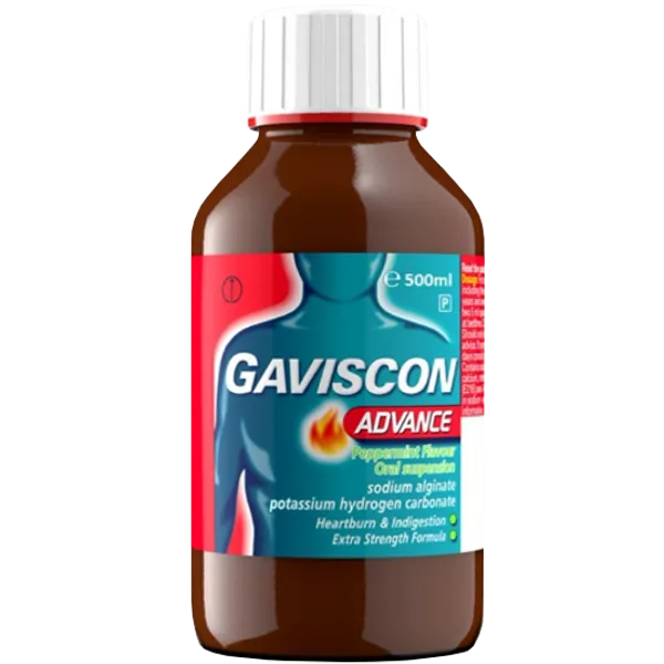 Gaviscon Advance Liquid Peppermint 500ml