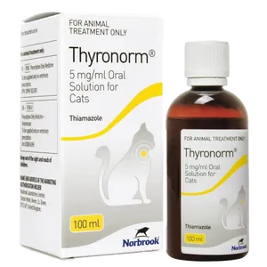 Thyronorm 5mg/ml Oral Solution for Cats (100ml)
