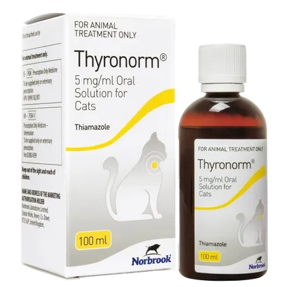 Thyronorm 5mg/ml Oral Solution for Cats (100ml)