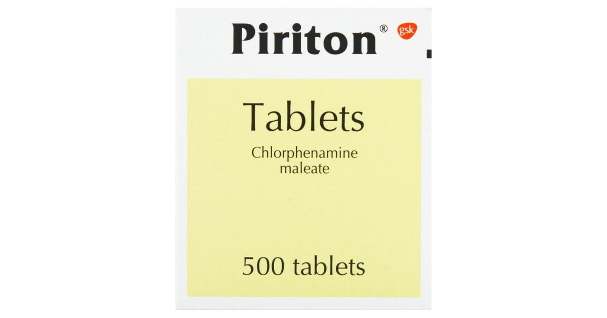 Piriton Tablets Pack of 500