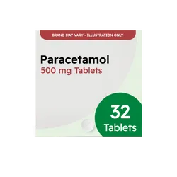 Paracetamol Tablets 500mg Pack of 32