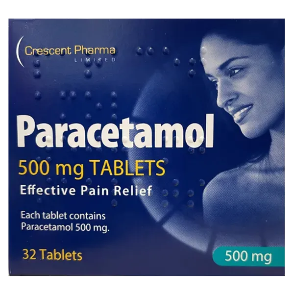 Paracetamol Tablets 500mg Pack of 32