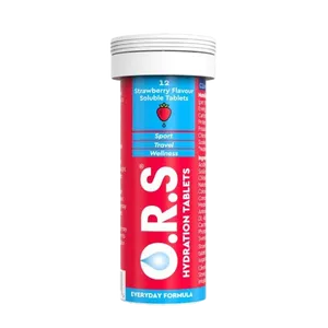 ORS Hydration Tablets Strawberry Pack of 12