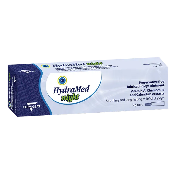 Hydramed Night Eye Ointment Preservative Free 5g