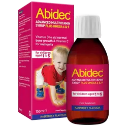 Abidec Advanced Multivitamin Syrup Plus Omega 6 & 9 150ml