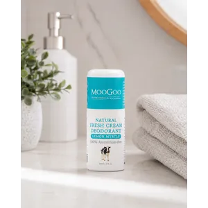 MooGoo Fresh Cream Lemon Myrtle Deodorant 60ml