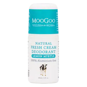 MooGoo Fresh Cream Lemon Myrtle Deodorant 60ml