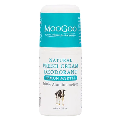 MooGoo Fresh Cream Lemon Myrtle Deodorant 60ml