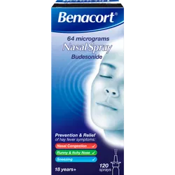Benadryl Benacort 64mg Nasal Spray 120 Dose