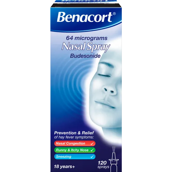Benadryl Benacort Nasal Spray 120 Dose