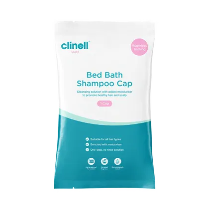Clinell Skin Bed Bath Shampoo Cap