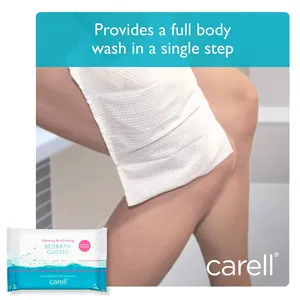 Clinell Skin Bed Bath Gloves Pack of 8