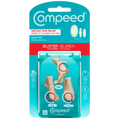 Compeed Blister Plasters Mixed Sizes Pack of 5
