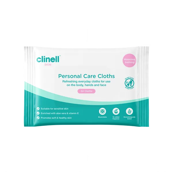 Clinell Skin Personal Care Wipes Pack of 24