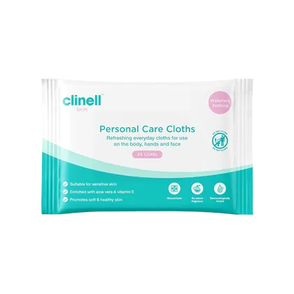Clinell Skin Personal Care Cloths Pack of 24