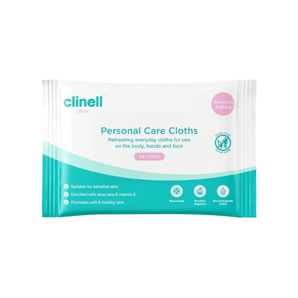 Clinell Skin Personal Care Cloths Pack of 24