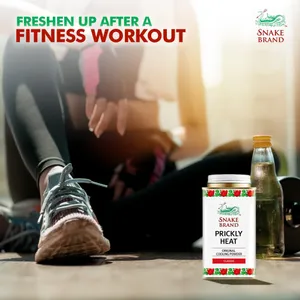Snake Brand Prickly Heat Original Cooling Powder 140g