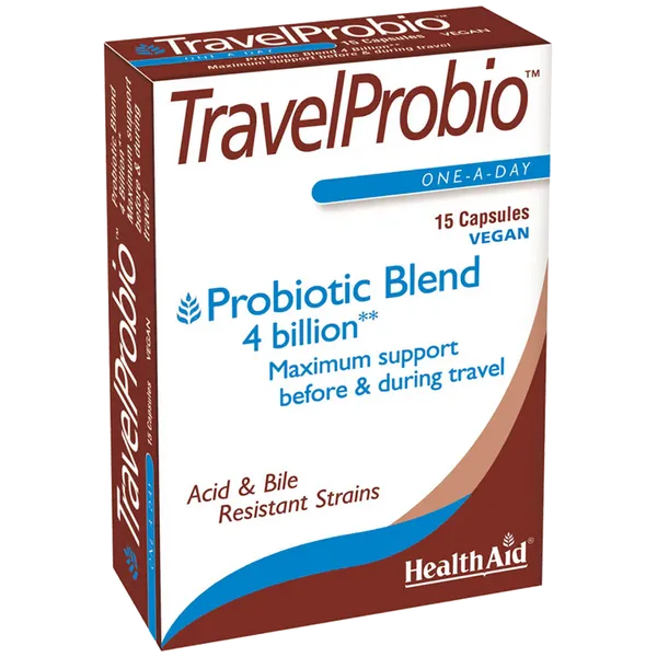 HealthAid TravelProbio Capsules Pack of 15