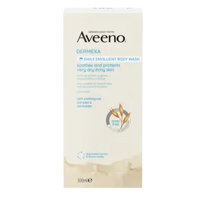 Aveeno Dermexa Daily Emollient Body Wash 300ml