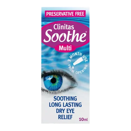 Clinitas Soothe Multi Dry Eye Relief Drops 10ml
