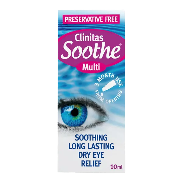 Clinitas Soothe Multi Dry Eye Relief Drops 10ml