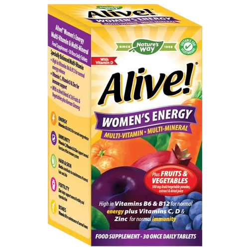 Alive! Women's Energy Tablets Pack of 30