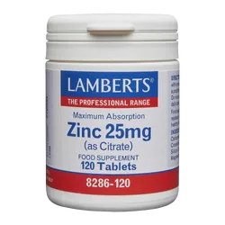 Lamberts Zinc 25mg Tablets Pack of 120