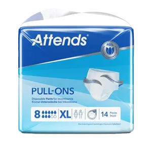 Attends Pull-Ons 8 Extra Large Pack of 14