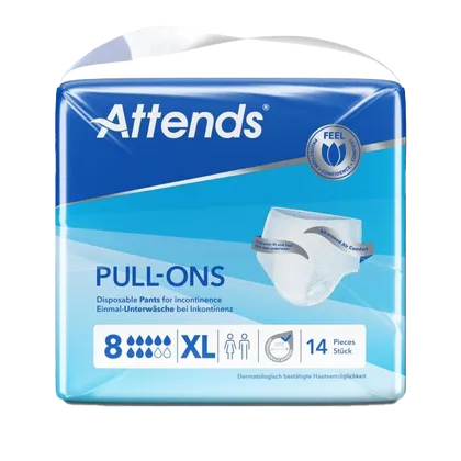 Attends Pull-Ons 8 Extra Large Pack of 14