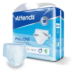 Attends Pull-Ons 8 Medium Pack of 16