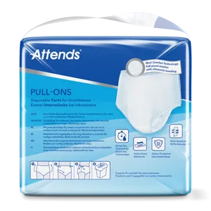 Attends Pull-Ons 8 Large Pack of 16