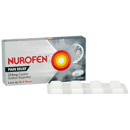 Nurofen 256mg Caplets Pack of 16