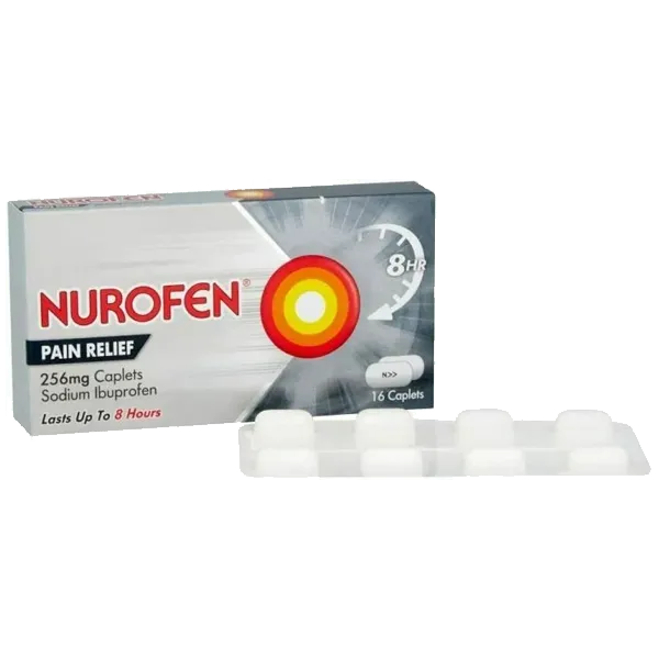 Nurofen 256mg Caplets Pack of 16