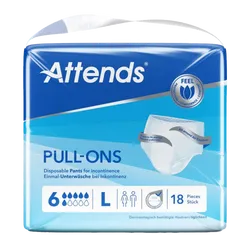 Attends Pull-Ons 6 Large Pack of 18