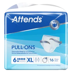 Attends Pull-Ons 6 Extra Large Pack of 16