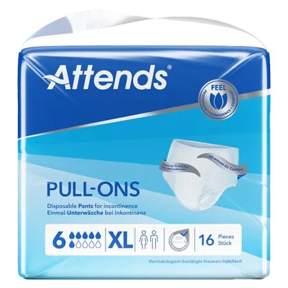 Attends Pull-Ons 6 Extra Large Pack of 16