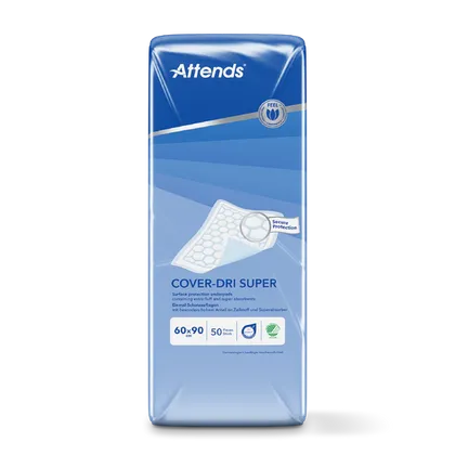 Attends Cover Dri 90 X 60 Super Pack of 50