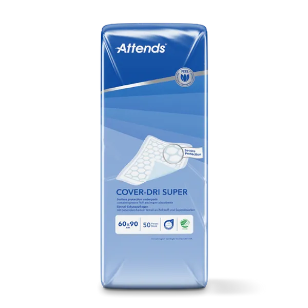 Attends Cover Dri 90 X 60 Super Pack of 50