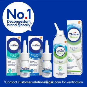 Otrivine Adult Nasal Drops 10ml