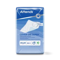 Attends Cover Dri 60 X 60 Super Pack of 50
