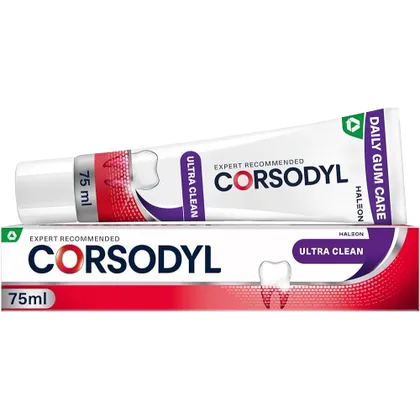 Corsodyl Ultra Clean Toothpaste 75ml