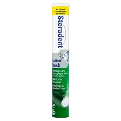 Steradent Active Fresh Tablets Pack of 30