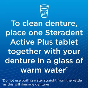 Steradent Active Plus Tablets Pack of 30