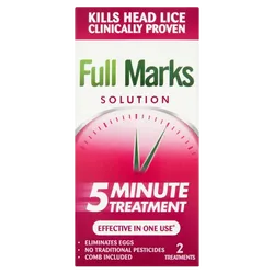 Full Marks Solution With Comb 100ml