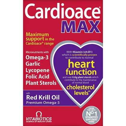 Vitabiotics Cardioace Max Capsules Pack of 84