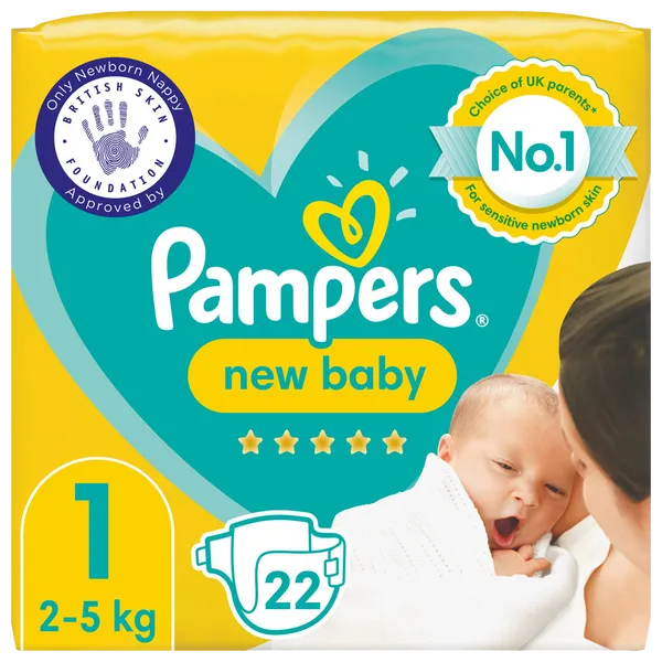 Pampers New Baby Pack of 22
